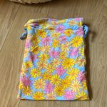 Triangl floral bikini bag Yellow Photo 1