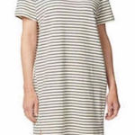 Buffalo David Bitton NWT Womens  Striped Flowy Comfy TShirt Dress Knee Length XL Photo 0