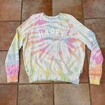Spiritual Gangster Spiritual, gangster, tie-dye, rainbow, colored sweatshirt, size medium Photo 0