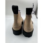 Last Rocky Cream Nubuck Leather Lug Sole Boots Purple Laces Women's Size Us 7 Photo 10