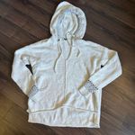 Anthropologie oversized ivory sweater with hood medium Photo 0