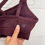 Athleta Stealth Strappy Sports Bra Maroon XS Photo 4
