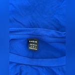 SheIn  Royal Blue Long Sleeve Crop Top Photo 3