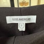 Good American  Disco Pant GDP530 Black Skinny Pant Figure Slimming Size 3 L Photo 3