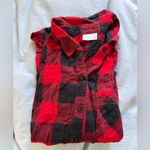 Abound Black & Red plaid checkered long sleeve Photo 6