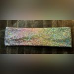 Mermaid Rainbow Silver Twist Stretch Headband Wih Faux Pearls Accent Accessory Photo 2