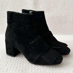Steve Madden Steven  Shooter Black Suede Kilty Fringe Ankle Dress Boot 6.5 Photo 59