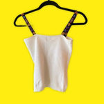 INC ‎ White Top with beaded straps​ Photo 4