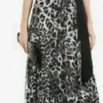 BCBGMAXAZRIA NWT  100% Silk Monse Evening Maxi Dress Sleeveless Animal Print 4 Photo 0