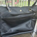Kate Spade  oversized black nylon tote shoulder bag minimalist retro old money Photo 2