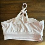 Victoria's Secret Victoria’s Secret Pink Relay One Shoulder Sports Bra Small DD Cup Pink Photo 1