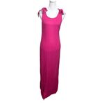 Lovers + Friends  Grommie Maxi Dress Bright Pink Size Small Beachy Boho Photo 1