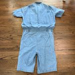 ASOS Romper Blue Chambray One Piece Romper Size 32 Tall Photo 2