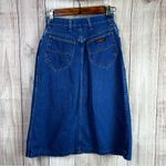 Wrangler Vintage  Classic Blue Denim Skirt Photo 4