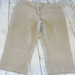 Maurice's Maurice’s Beige Cropped Capri Pants Photo 0