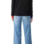 CHINTI & PARKER Womens Mexican Kiss Sweater $415 Long Sleeve Size Small Snakes Black Photo 6