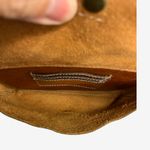 Patricia Nash Saddle Tan Leather Crossbody Bag Vintage Buckle Front Purse Photo 10