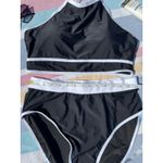 Blooming Jelly NWT, , High Neck Bikini, Black and White, Sz L Photo 1