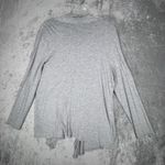 J. Jill Sweater Womens XL Heather Gray Open Cardigan‎ Neutral Minimalist Preppy Photo 2