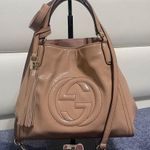 Gucci  Soho Beige Leather Bag Photo 0