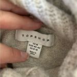 Topshop gray turtleneck sweater size 8-10 Photo 3