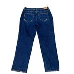 Paige  Maternity Jeans Size 28 Blue Straight Leg Stretchy Panel Photo 2