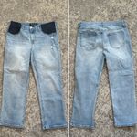 Savi Parker Maternity Relaxed Jeans with Side Panels Blue Size undefined Photo 6