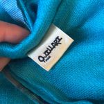 Quillari Blue and Gray Chevron Infinity Scarf made in Ecuador Photo 5