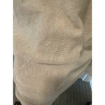 Leith  Women's Size Medium Beige V-Neck‎ And Back Pullover Sweater Nordstrom Lite Photo 5