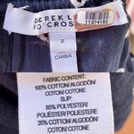 Derek Lam 10 Crosby women’s bell-sleeve embroidered navy blue ruffle dress 2 XS Photo 9