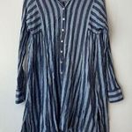 Free People  Dress Blue Stripe Size XS Photo 0