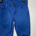 7 For All Mankind Blue Gwenevere Skinny Jeans Size 28 Photo 3