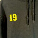 Team Juju Littsburg Black Graphic Unisex Hoodie Size S Yellow Photo 5