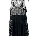 Anthropologie Eloise x Sheer Lace Open Knit Slip Dress Goth Witchy WhimsiGoth S Photo 2