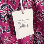 Jennifer & Grace Raspberry Print Skater Skirt Mini Length NEW Size Large Pink Photo 5