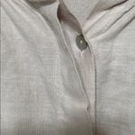 Francesco Biasia Women's Linen Blend Button Down Made in Italy Size Medium Size L Photo 2