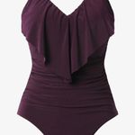 NWT Magicsuit Isabel One Piece Swimsuit in Prune Sz 8 $176 Purple Photo 0