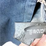 ZARA  The Minimal Denim Zip Up Midi Dress in Blue Photo 6