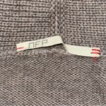 NFP Studio Women’s 4 L Taupe Gray Merino Wool Knit Convertible Sweater Cardigan Size L Photo 5