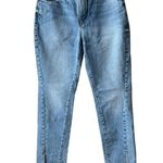 Good American Good Classic Twisted Slit Split Ankle Denim Photo 3