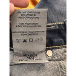 Silver Jeans  Women W29 Blue Cropped‎ Capri Mckenzie Crop Thick Stitch Western Photo 8