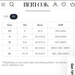 Berlook Purple Textured Cut Out Bikini Top & Bottom Size M Photo 8