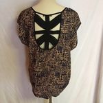 Pure Sugar Bright boho hippie chic open back top Photo 6