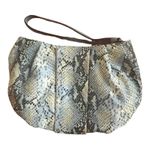 Vera Wang Simply Vera  Faux Leather Snake Pattern Wristlet with Card Slots Photo 1