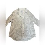 Rails Ellis Button Down Shirt in Grey Jaguar Print | Size Medium Photo 4
