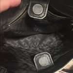 Diane Von Furstenberg  Black Leather Satchel Photo 10