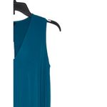 Banana Republic  Women's Tank Top Teal V-neck Single-Pleat Shell Blue‎ Sz. XS NWT Photo 2