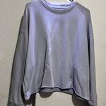 Oak + Fort Cropped Knit Sweater Shirt Crewneck Ladies Small Oversized Photo 0
