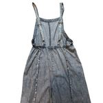 ee:some Mineral Washed Tie Dye Jumpsuit in Denim, Sz S Blue Photo 12