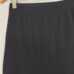AQUA MOVING SALE Bloomingdale’s Classic Black Ribbed Pencil Skirt Photo 2
